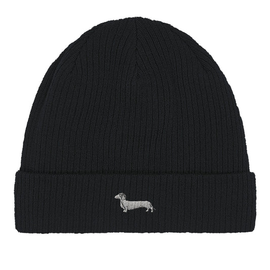 Kurzhaardackel Beanie "Pablo" - Black
