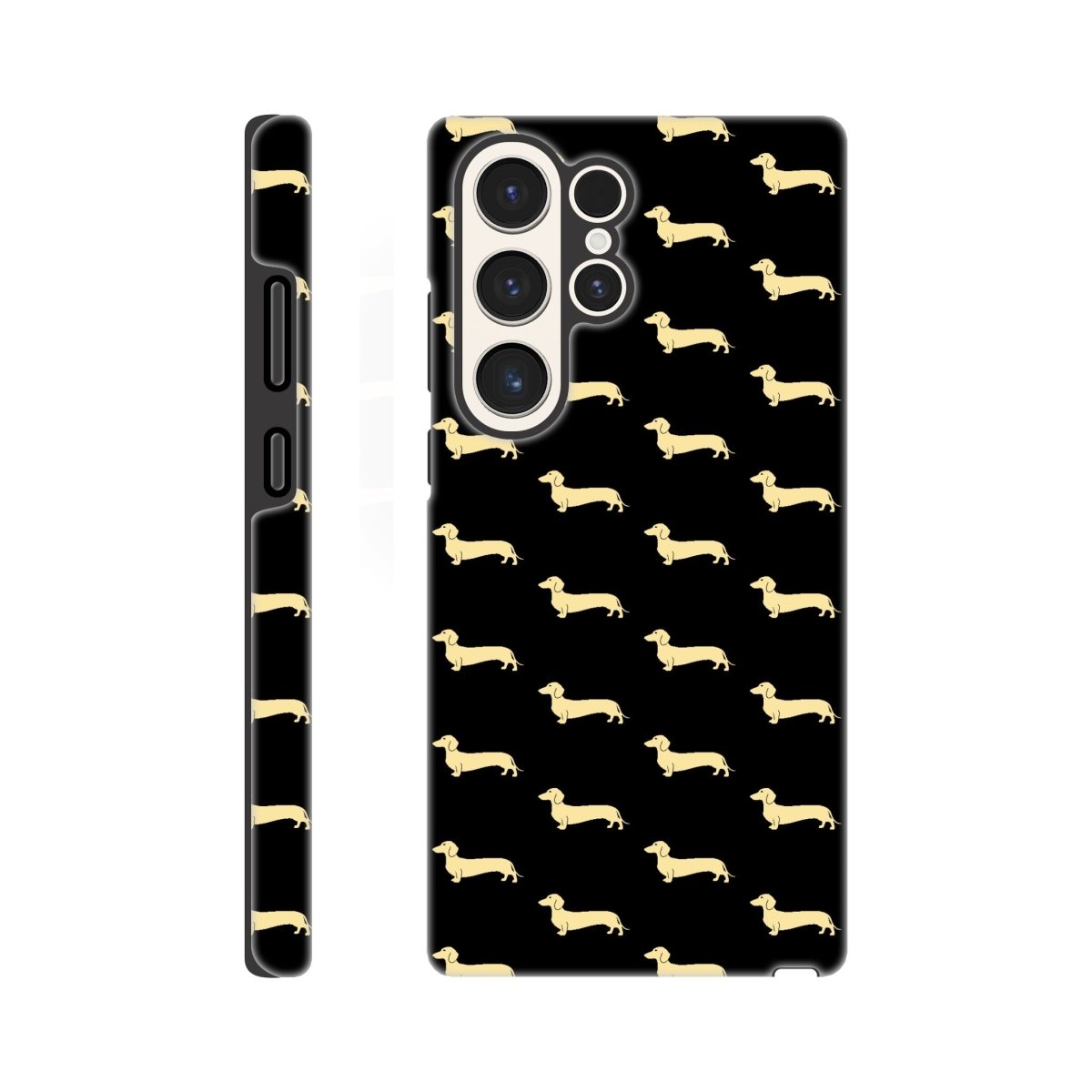 Dackel Samsung Handyhülle "Pablo" - Motiv Muster - Galaxy S23 Ultra