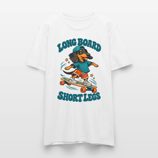 Dackel T-Shirt „Long Board Short Legs“ – Unisex -