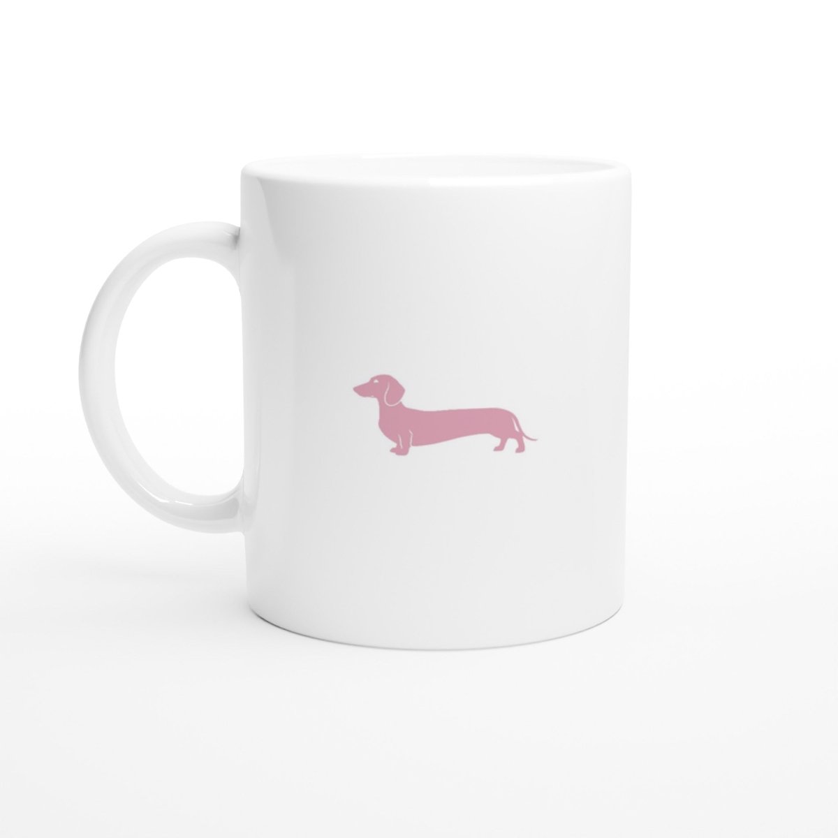 Dackel Tasse Keramik "Pablo" - Motiv Pink - Default Title