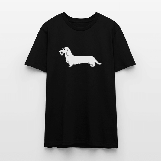 Rauhaardackel T-Shirt „Rosi“ - Unisex, großes Motiv -