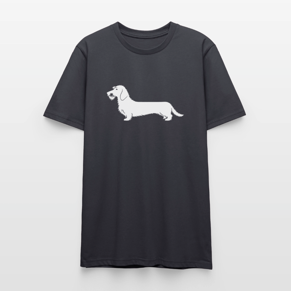 Rauhaardackel T-Shirt „Rosi“ - Unisex, großes Motiv -