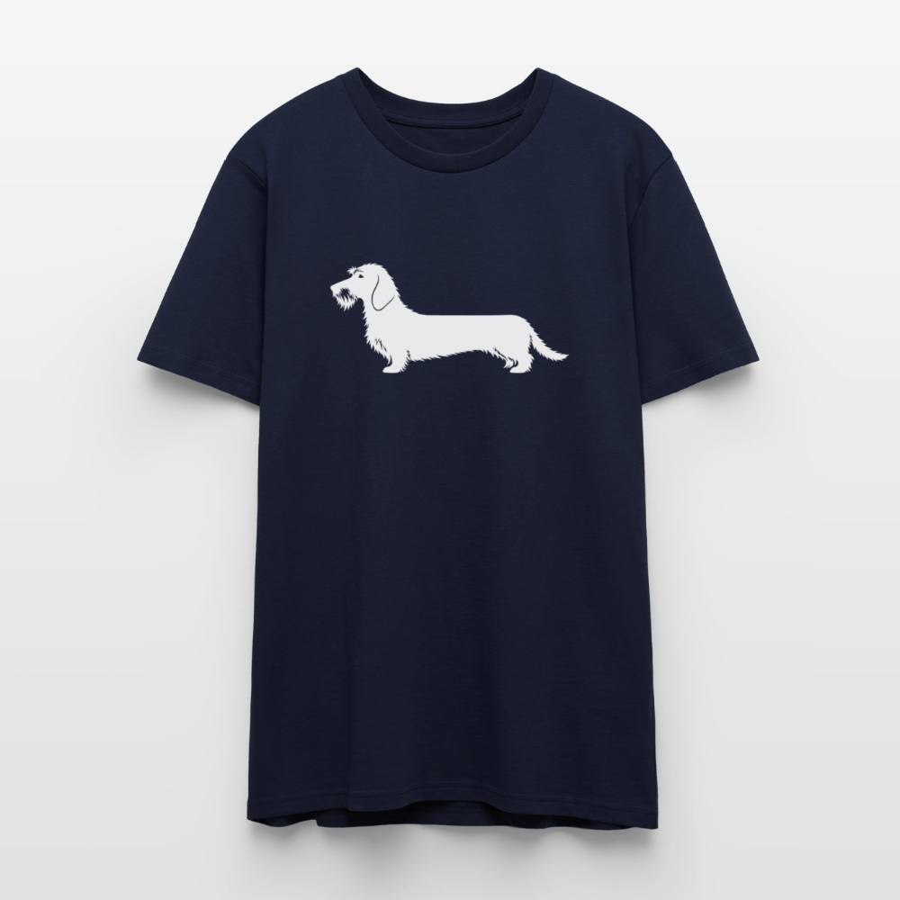 Rauhaardackel T-Shirt „Rosi“ - Unisex, großes Motiv -