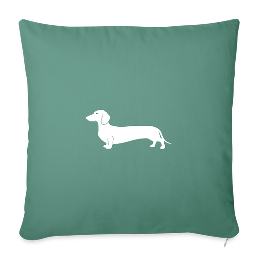 Dackel Kissen "Pablo" - Grün - Tanngrün