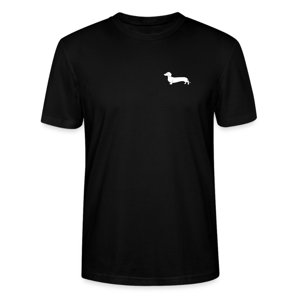 Kurzhaardackel T-Shirt „Pablo“ – Unisex - Schwarz