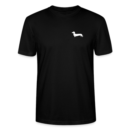 Kurzhaardackel T-Shirt „Pablo“ – Unisex - Schwarz