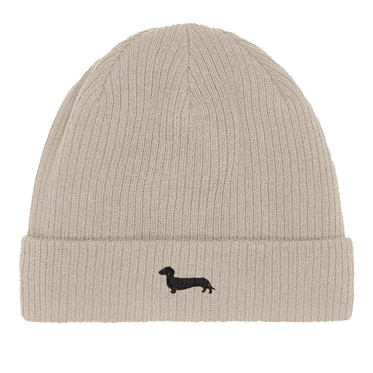 Kurzhaardackel Beanie "Pablo" - Sand