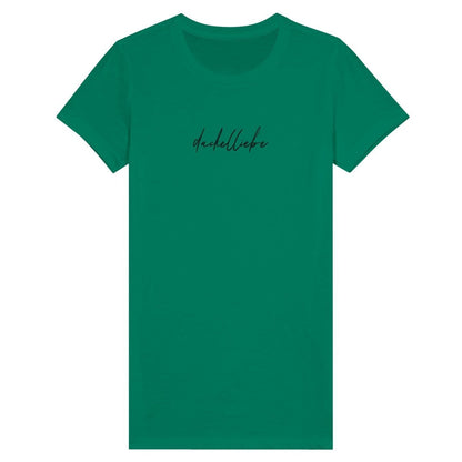 Dackel Damen T-Shirt "Dackelliebe" - Motiv schwarz - Kelly