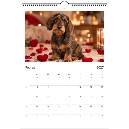 Dackel Kalender 2027 -