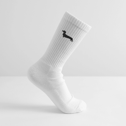 Dackel Socken "Pablo" - Schwarz -