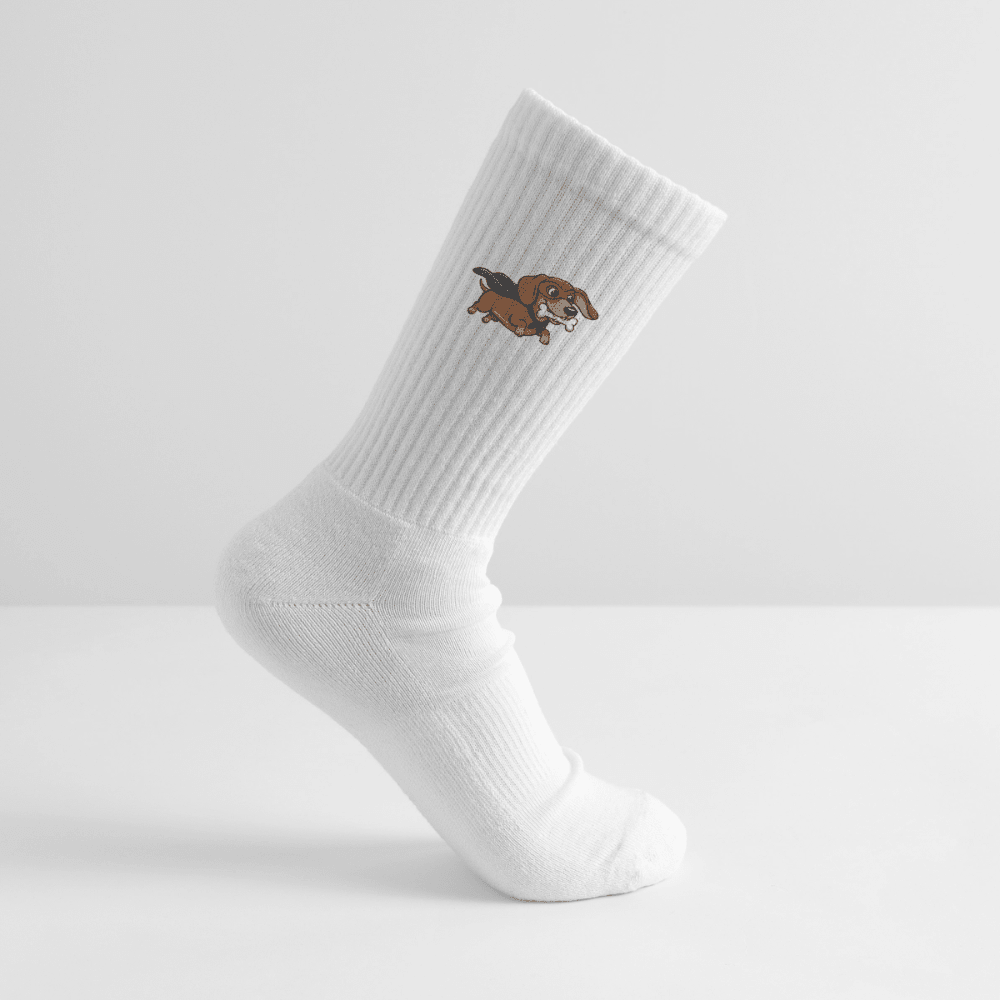 Dackel Socken - "Super Dackel" -