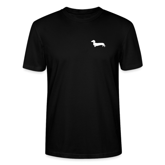 Kurzhaardackel T-Shirt „Pablo“ – Unisex - Schwarz